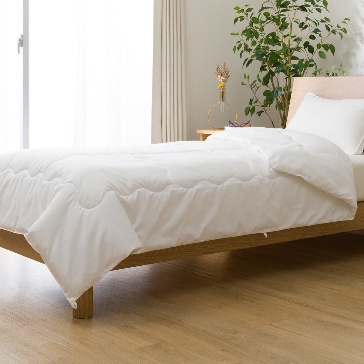 2枚合わせ・抗菌防臭掛け布団　セミダブル (K2305 SD)