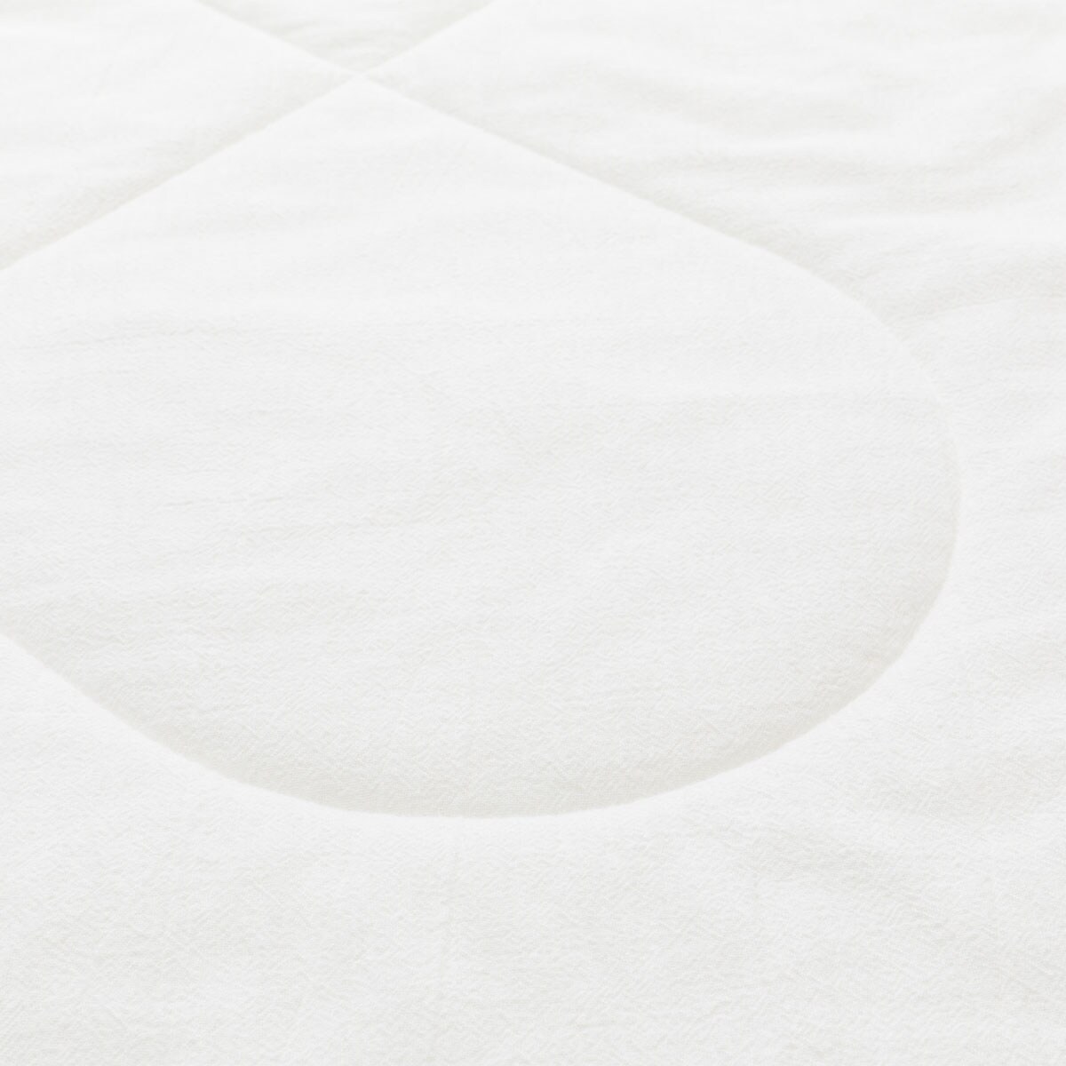 肌布団　シングル(Fリネンコン S S2419)　ホワイト レッドパープル