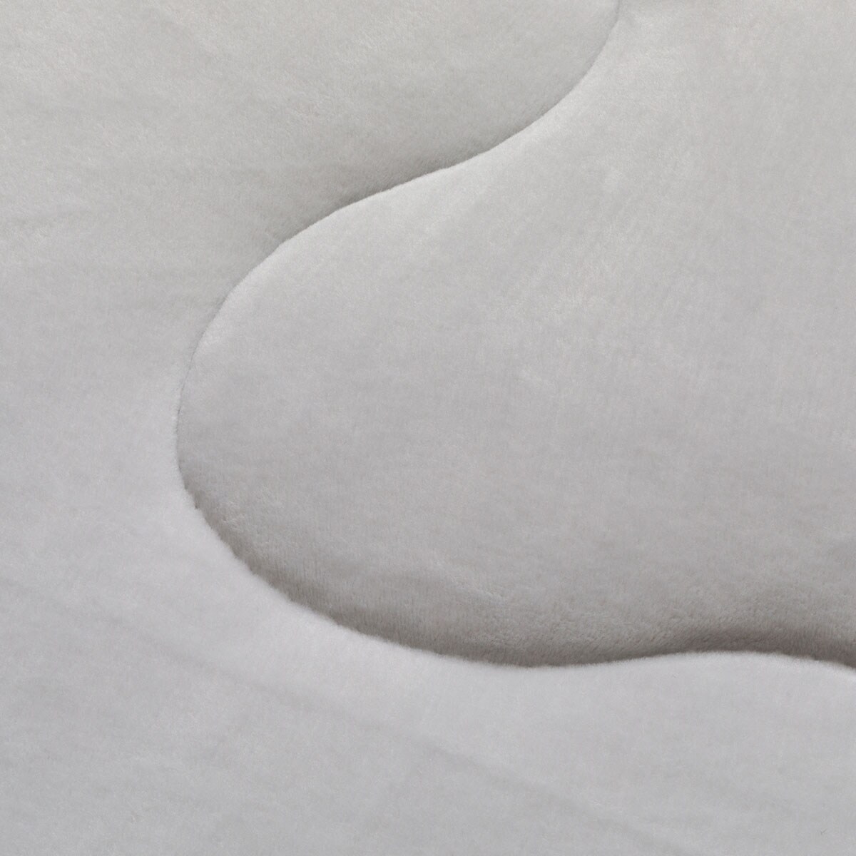 しっとり2枚合わせ毛布　セミダブル(シットリタッチ i GY SD)   【1年保証】