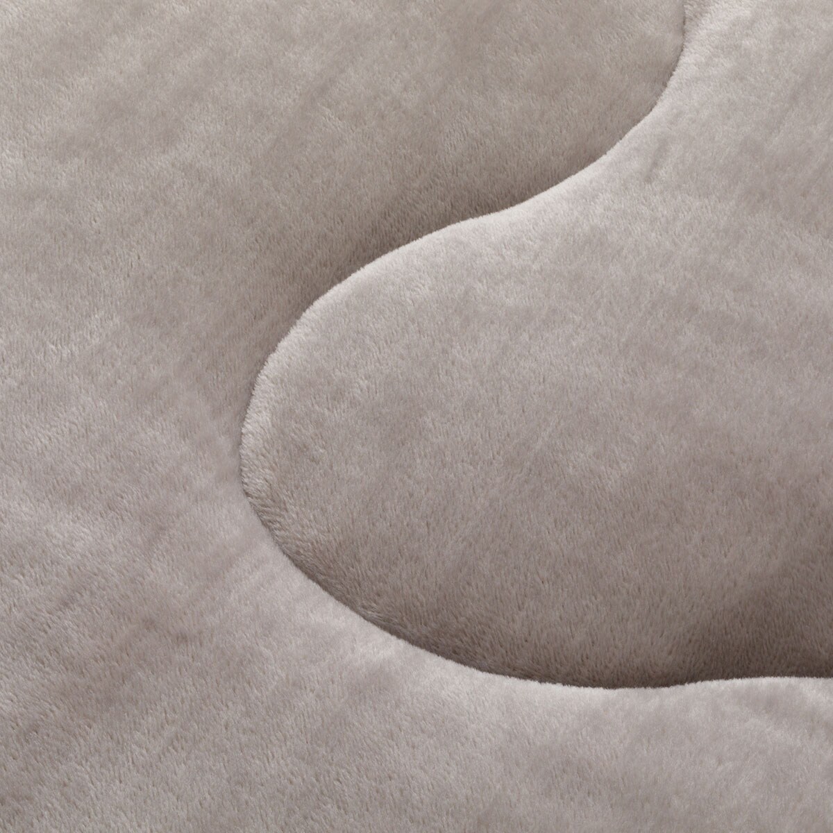 しっとり2枚合わせ毛布　セミダブル(シットリタッチ i GY SD)   【1年保証】