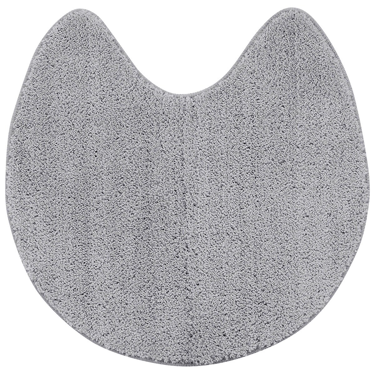 円形トイレマット(ソフトタッチ GY LG01)