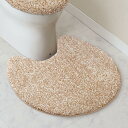 円形トイレマット(ソフトタッチ BE RW01) ニトリ 【玄関先迄納品】