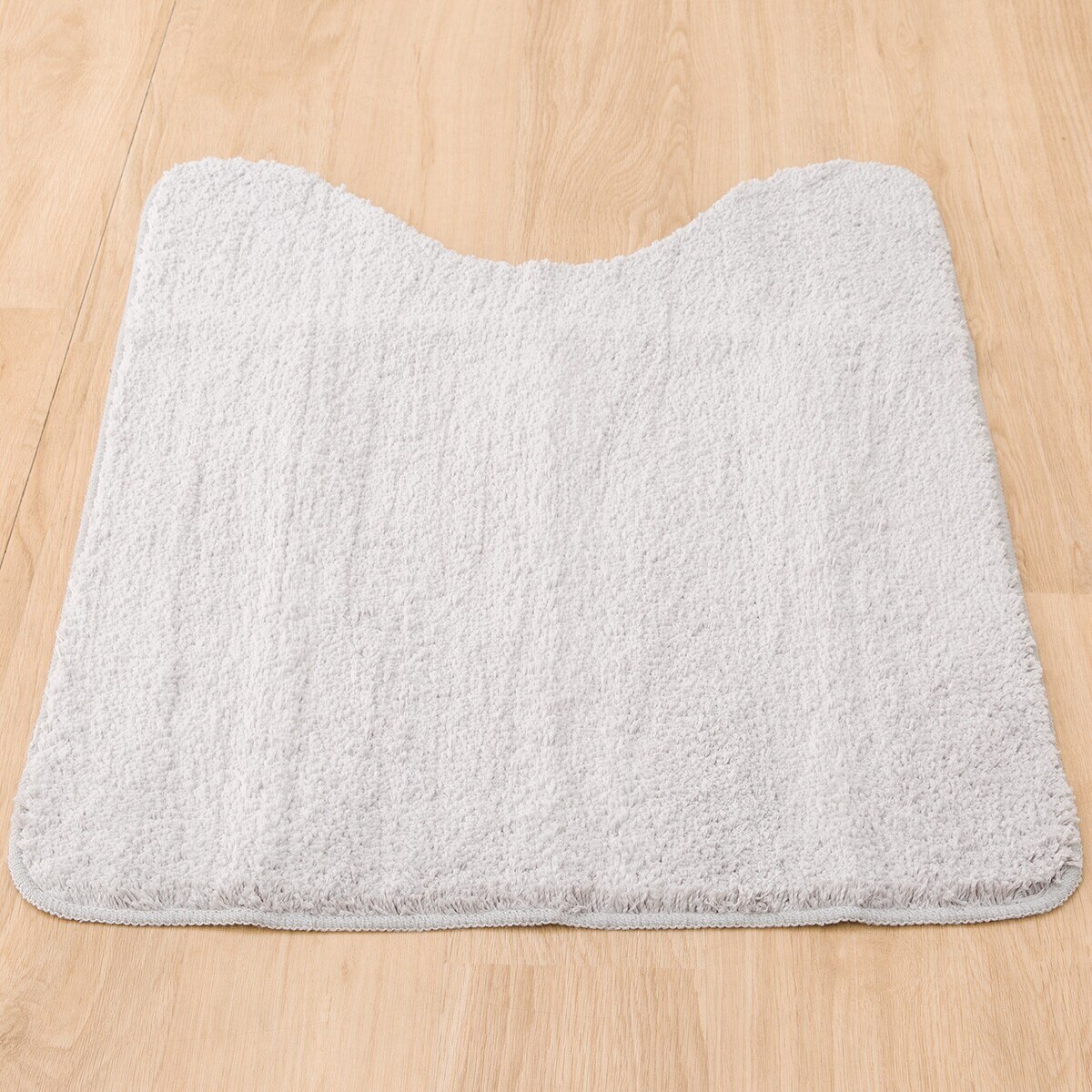 ワイドロング トイレマット(ソフトタッチ GY LG01)