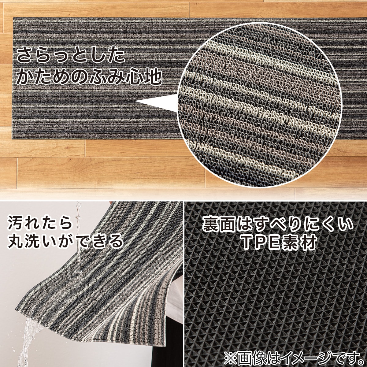 キッチン用クッションフロアマット(NA12)