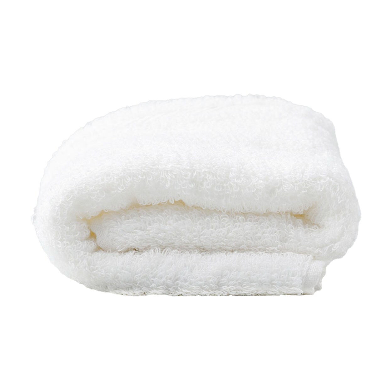 ふんわりエア　フェイスタオル(34x80 GT14)　  ホワイト ライトグレー