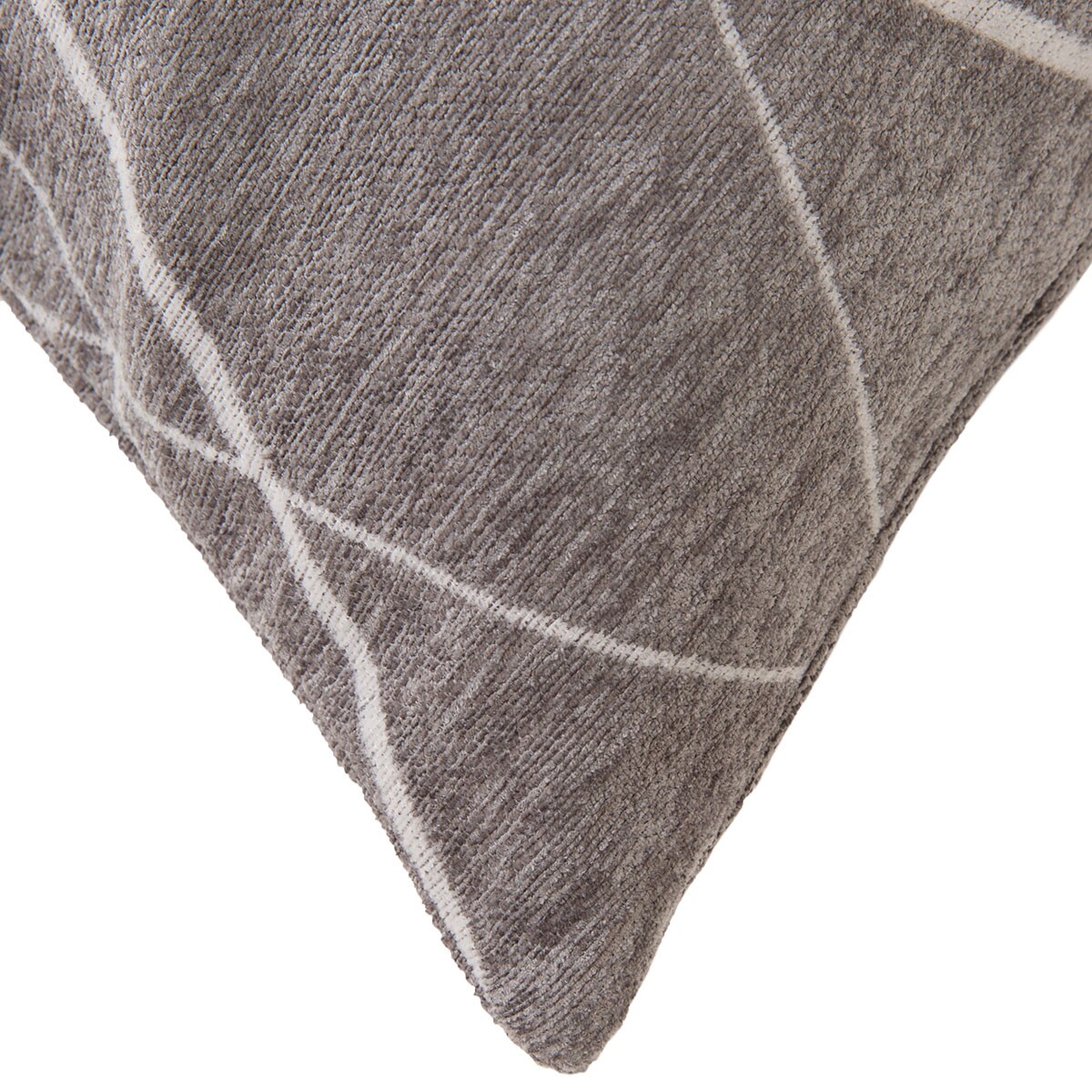 クッションカバー (シェニールラインSL001 GY)