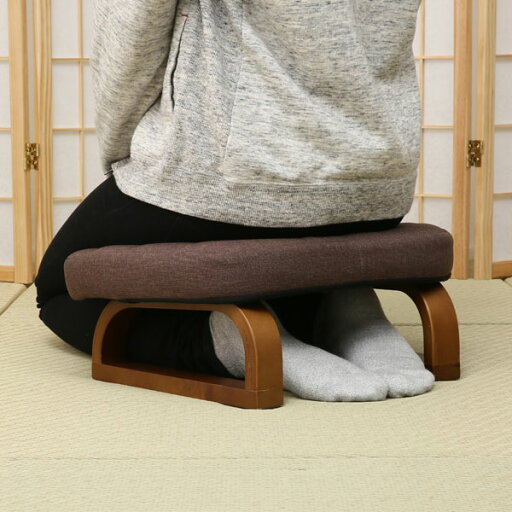 ニトリの[幅45cm] すき間にも収納できるあぐら・正座椅子 (ダイチ2)   【1年保証】(チェア・椅子)