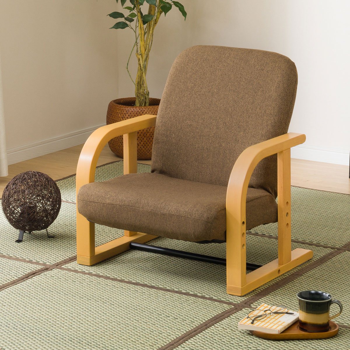 【美品】ニトリ 木製座椅子 和座椅子 6脚セット 楽天市場】ニトリ 座椅子（素材（インテリア）木）の通販