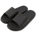 軽量サンダル (アツソコ BK L) ニトリ 【玄関先迄納品】