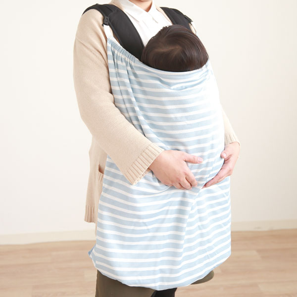 両面使える だっこひも用ブランケット(BL) ニトリ 【玄関先迄納品】