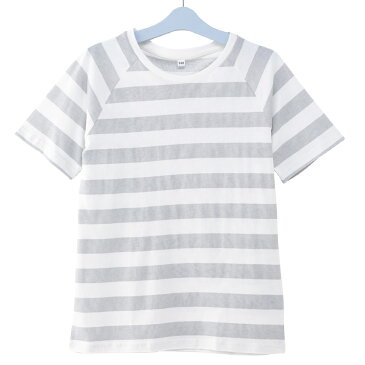 キッズ用ひんやりルームウェア Tシャツ(コットン シマ130) ニトリ 【玄関先迄納品】 【1年保証】 〔合計金額11000円以上送料無料対象商品〕