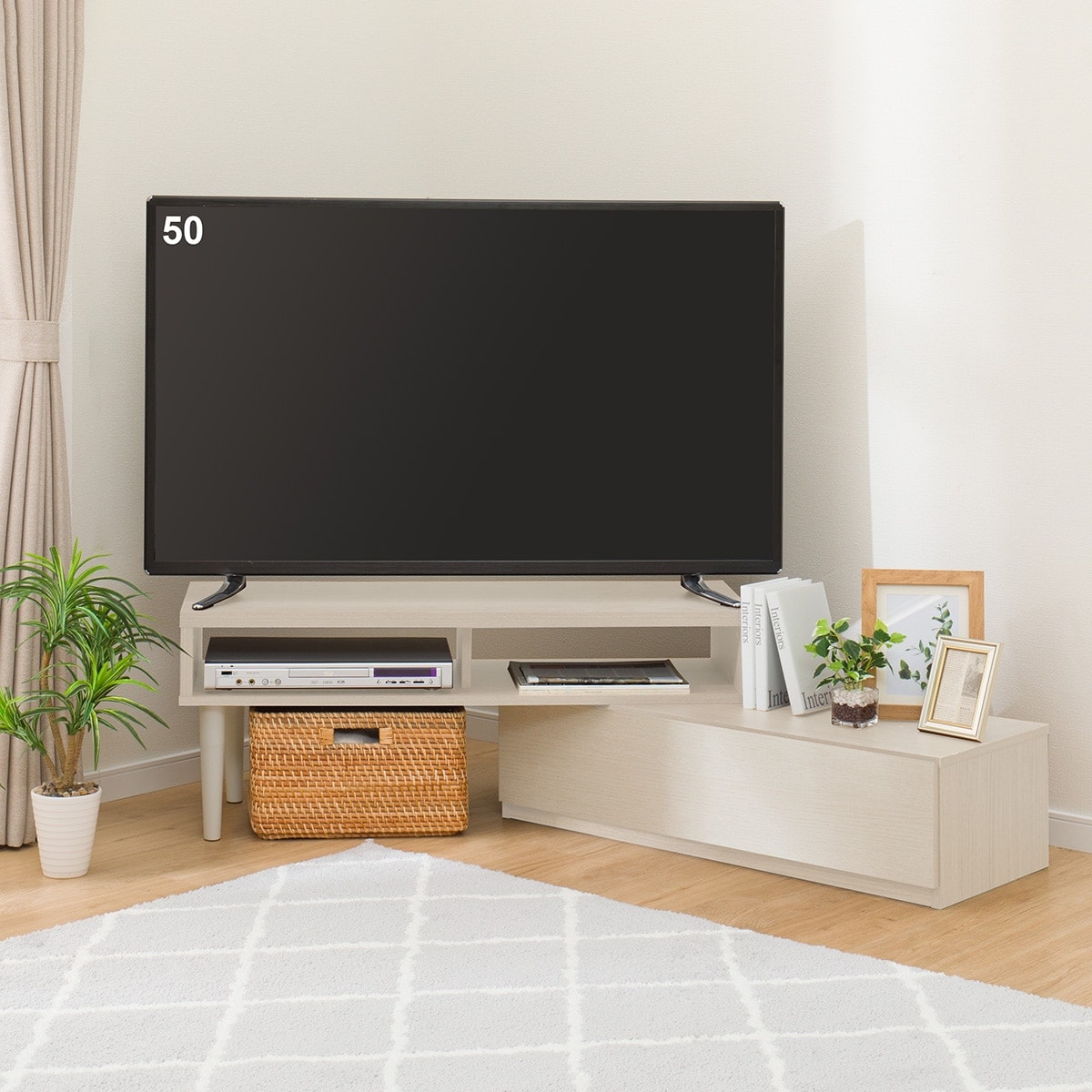 ニトリ ローボード ダイス 100 ホワイト テレビ台 チェスト Nitori ニトリ ローボード ダイス 100 ホワイト テレビ台 チェスト Nitori