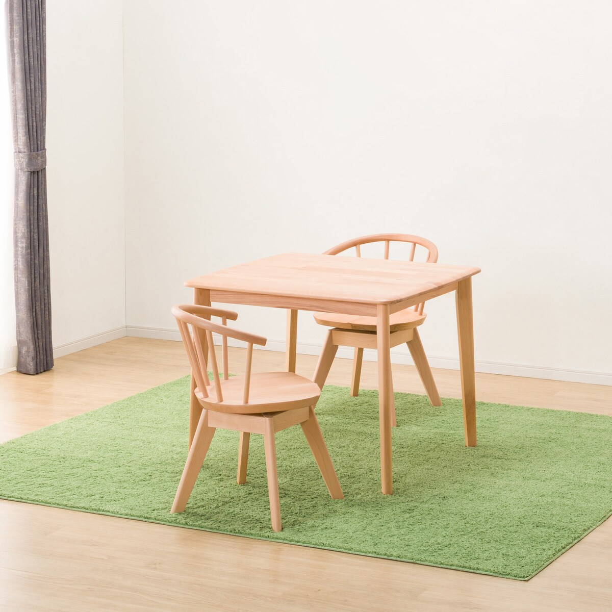 ダイニングテーブル3点セット (NコレクションT-01 90 NA/C-53S NA)  【配送員設置商品】 【5年保証】