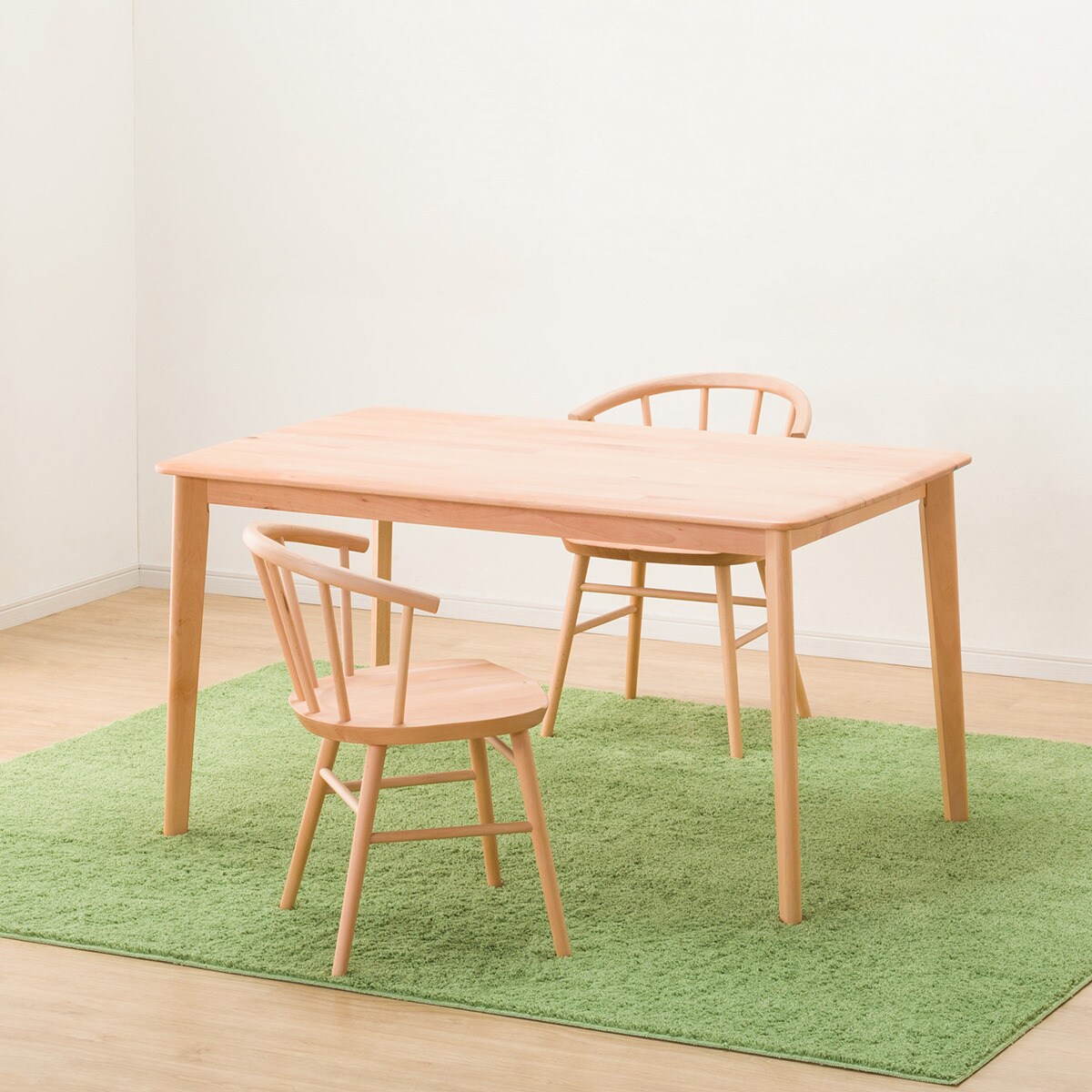 ダイニングテーブル3点セット (NコレクションT-01 135 NA/C-53 NA)  【配送員設置商品】 【5年保証】