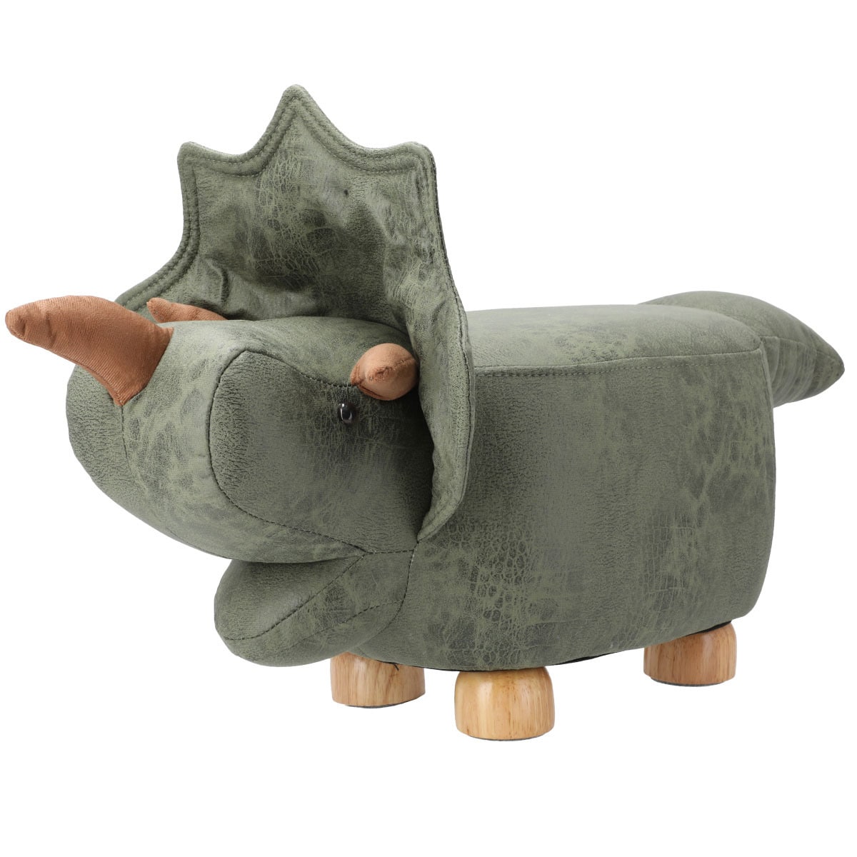 [幅25cm] アニマルキッズスツール Nダイナソー   【1年保証】