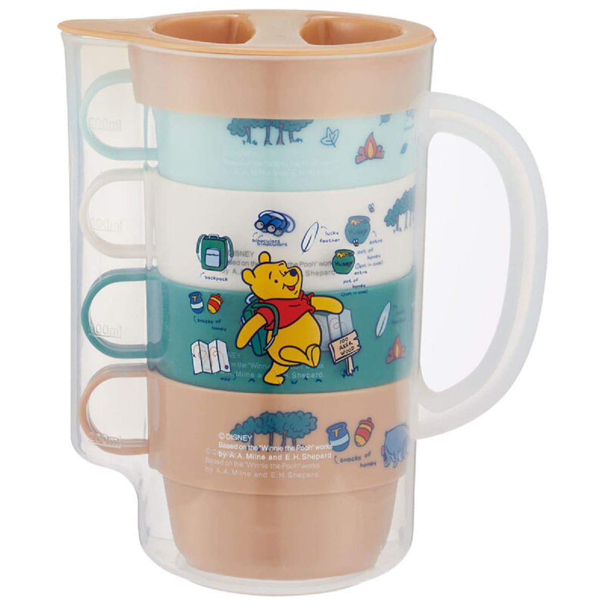 プー ケース付スタッキングコップ