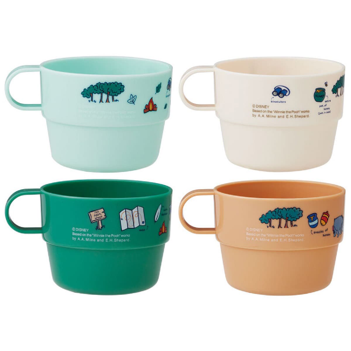 プー ケース付スタッキングコップ