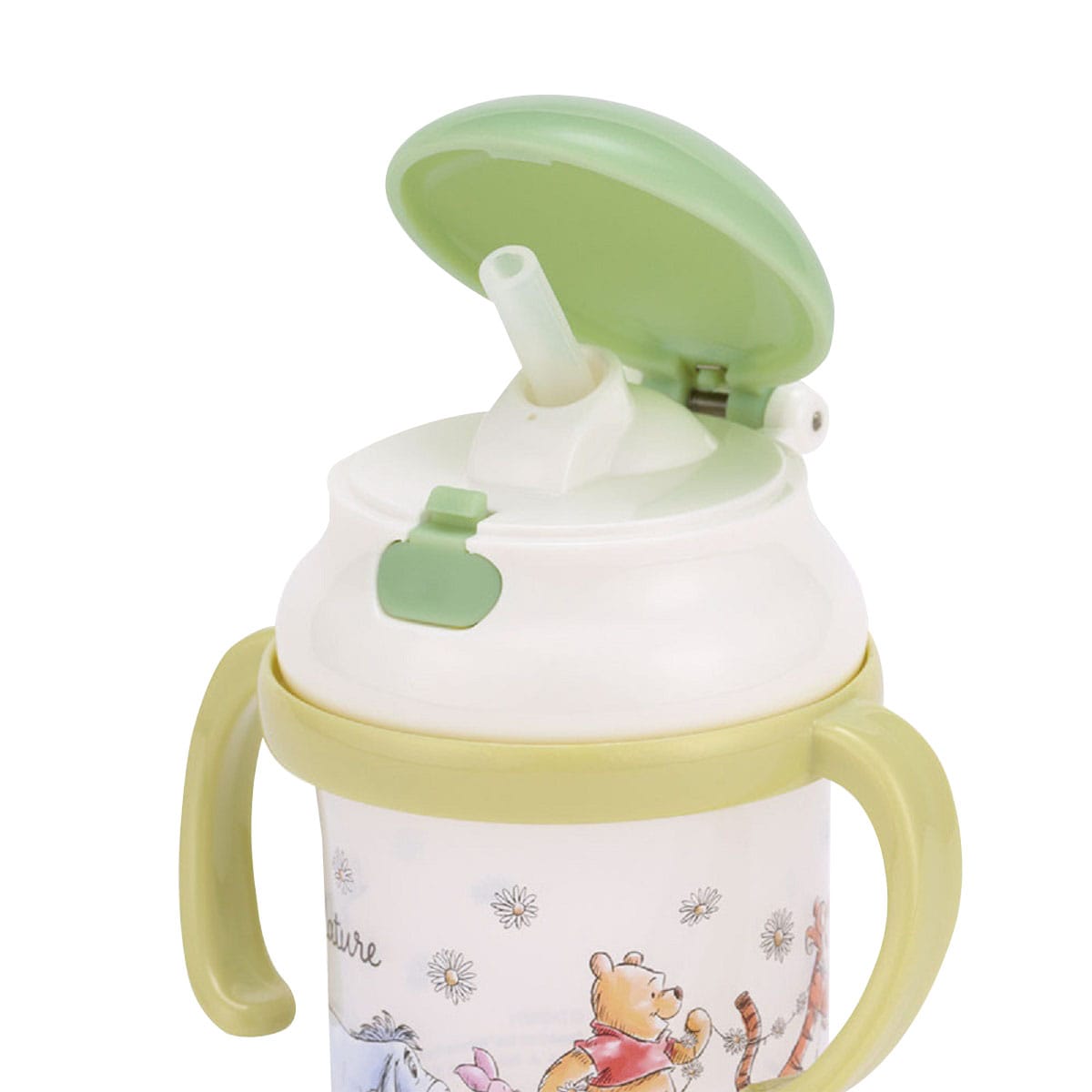 プー ストローホッパー両手マグ