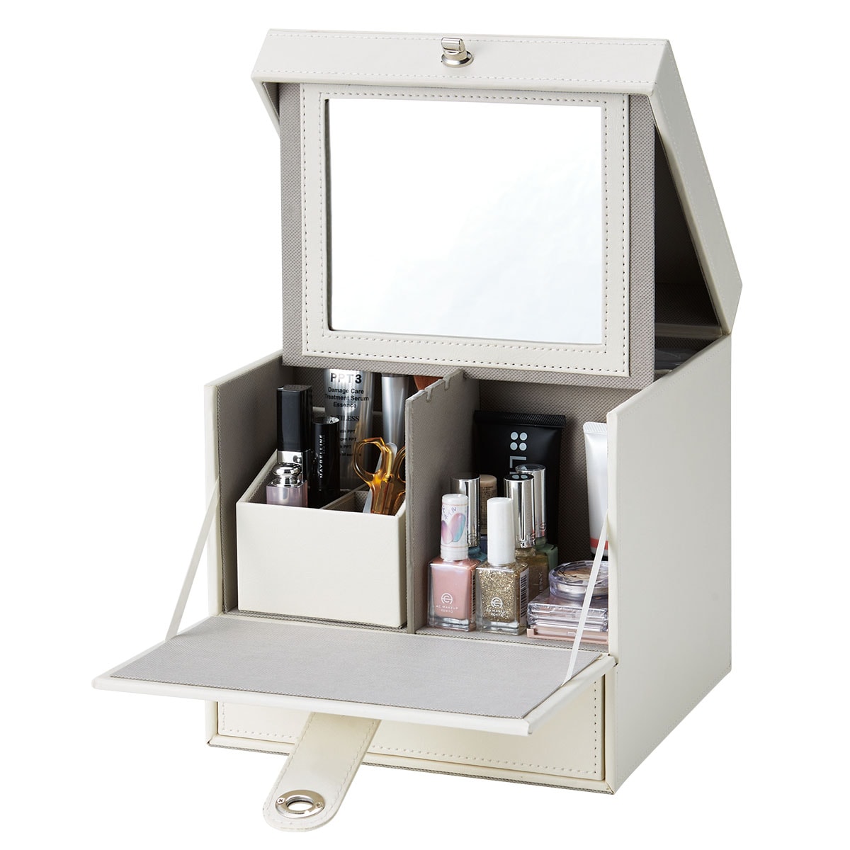 コスメボックス(ホワイト 01NH03) ニトリ 【玄関先迄納品】