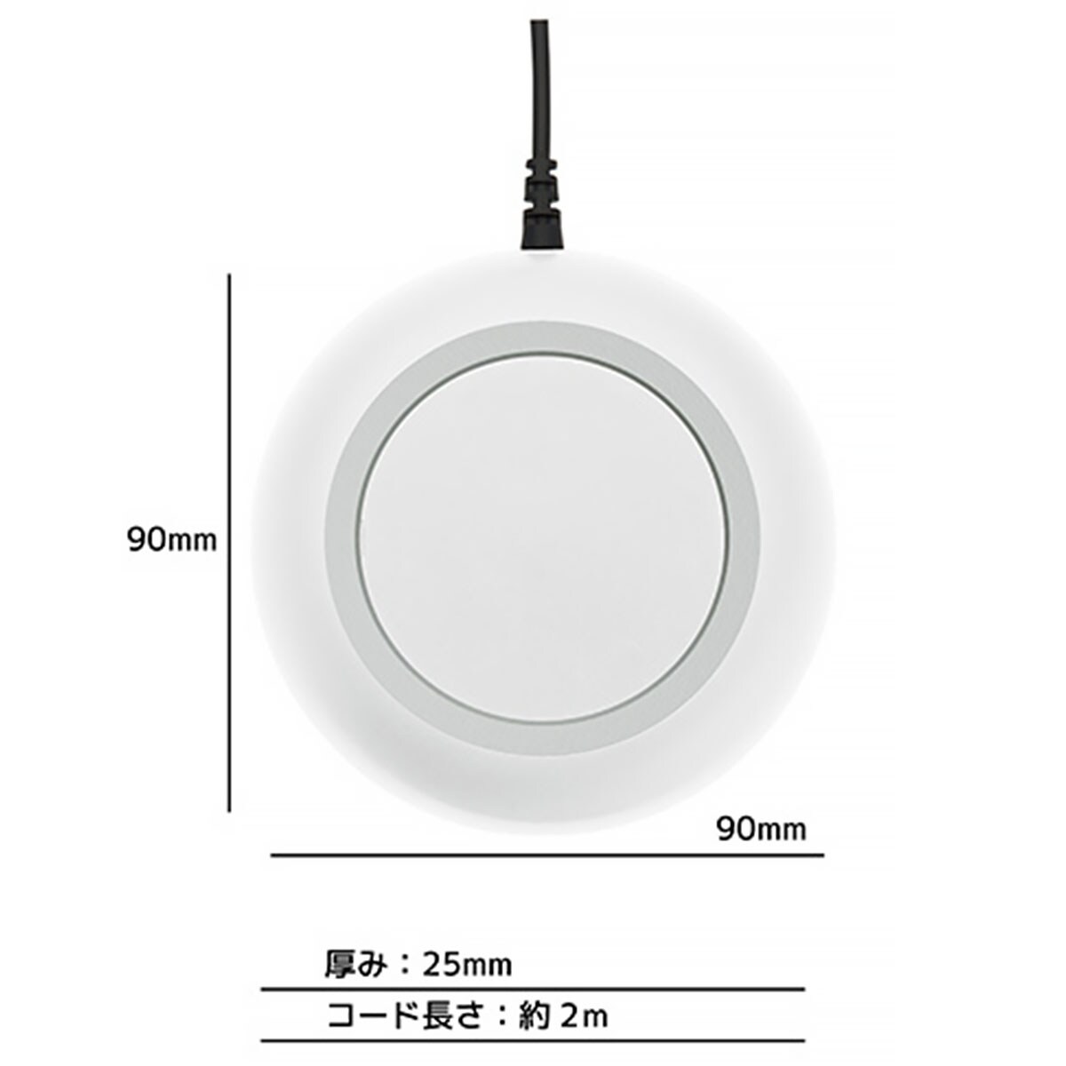 振動式目覚まし電波時計(MY-96)