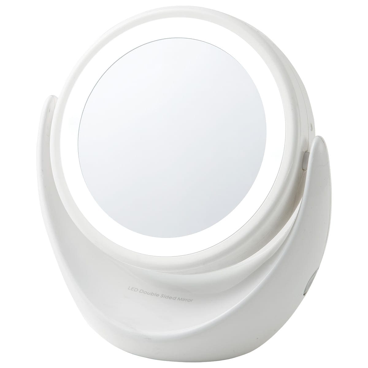 LED両面卓上ミラー(NR-0678 ホワイト) ニトリ 【玄関先迄納品】 【1年保証】 〔合計金額11000円以上送料無料対象商品〕のサムネイル