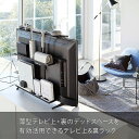 テレビ上＆裏収納ラック ワイド(スマート ブラック) ニトリ 【玄関先迄納品】 3