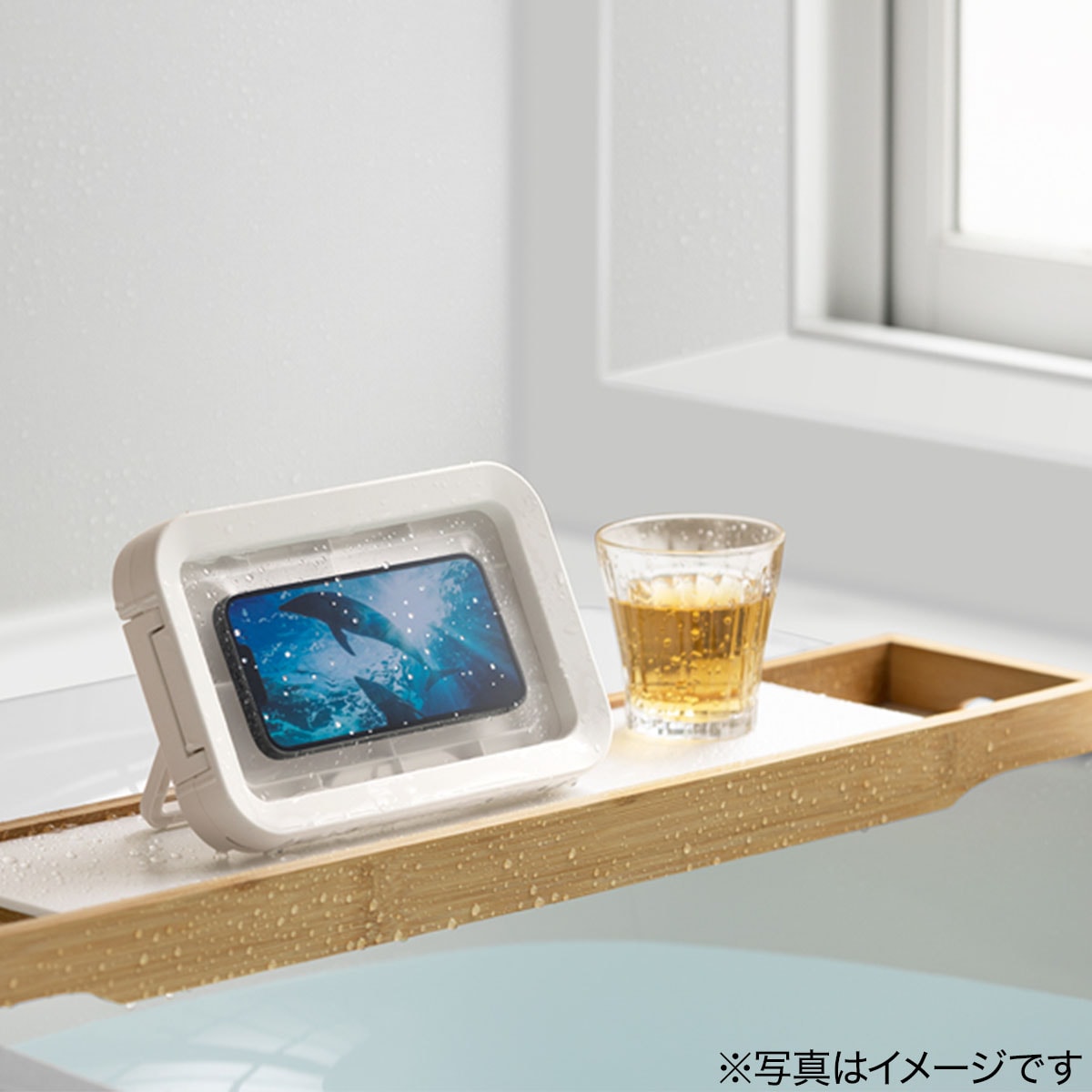 マグネット・角度調整スタンド付きスマホ防水ケース (MAGCASES) 玄関先迄納品 ニトリ nitori-10296567 ニトリ サンプル画像2