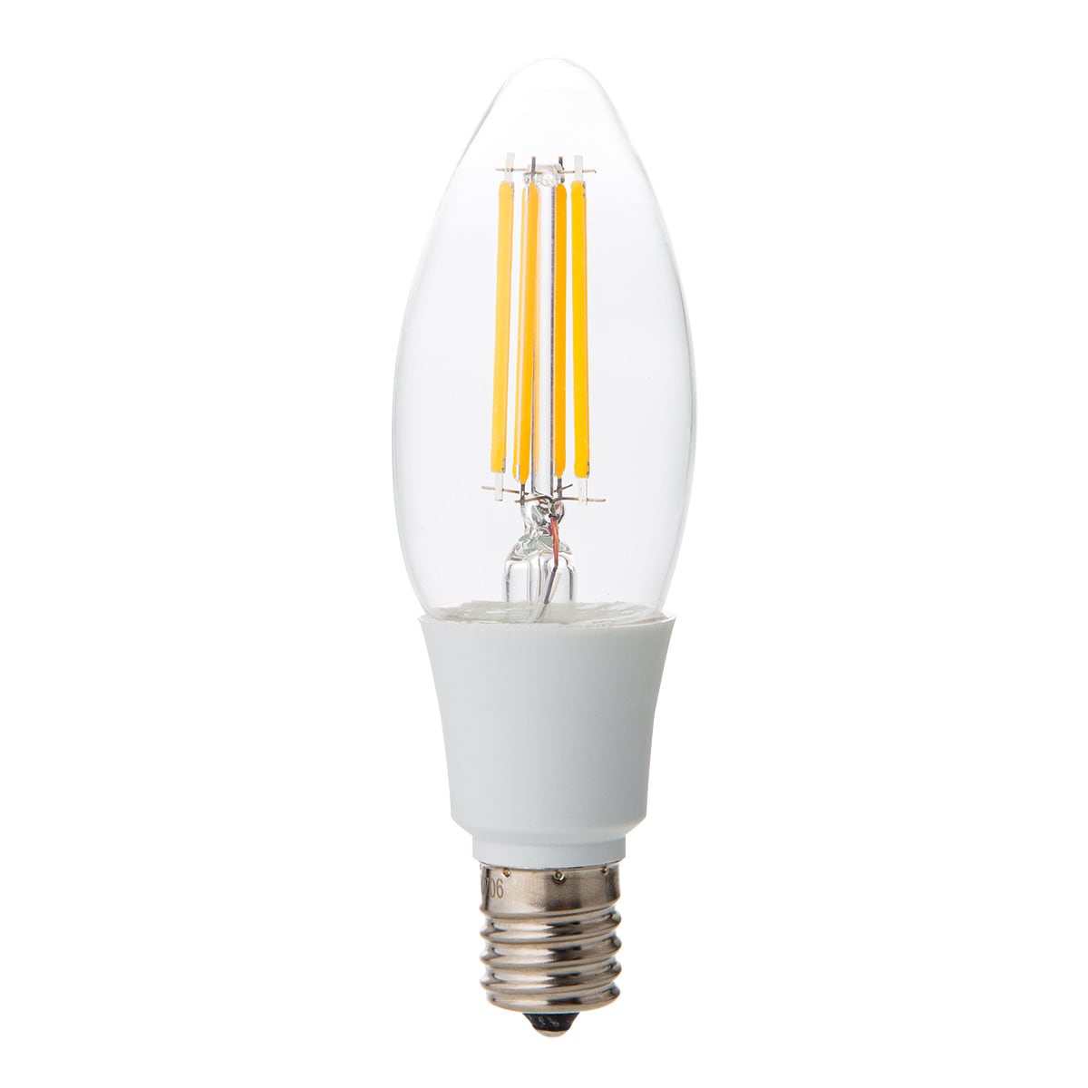 ニトリのLEDフィラメント電球 E17 40W相当(LDC3LGE17FC)(ライト・照明)