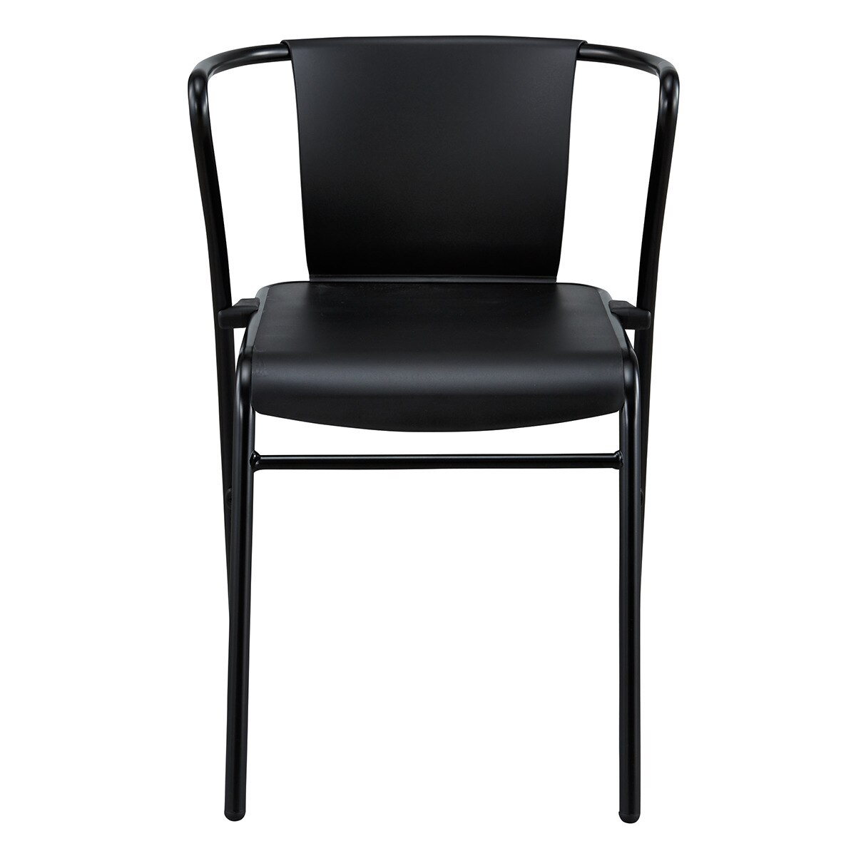 ミーティングチェア(樹脂座面 PIC2 BK/BK)