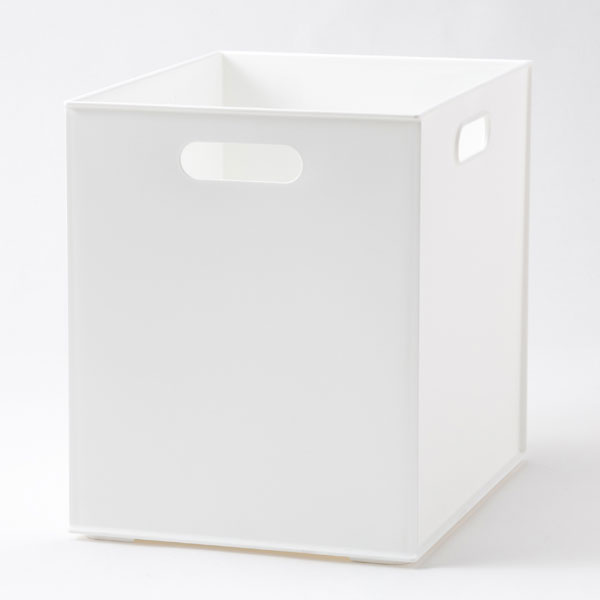 収納ケース Nインボックス タテハーフ(ピュアホワイト)　12個セット 【玄関先迄納品】 【1...