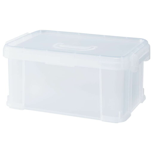 ニトリの運べるコンテナボックス(ワイド クリア)(リビング収納)