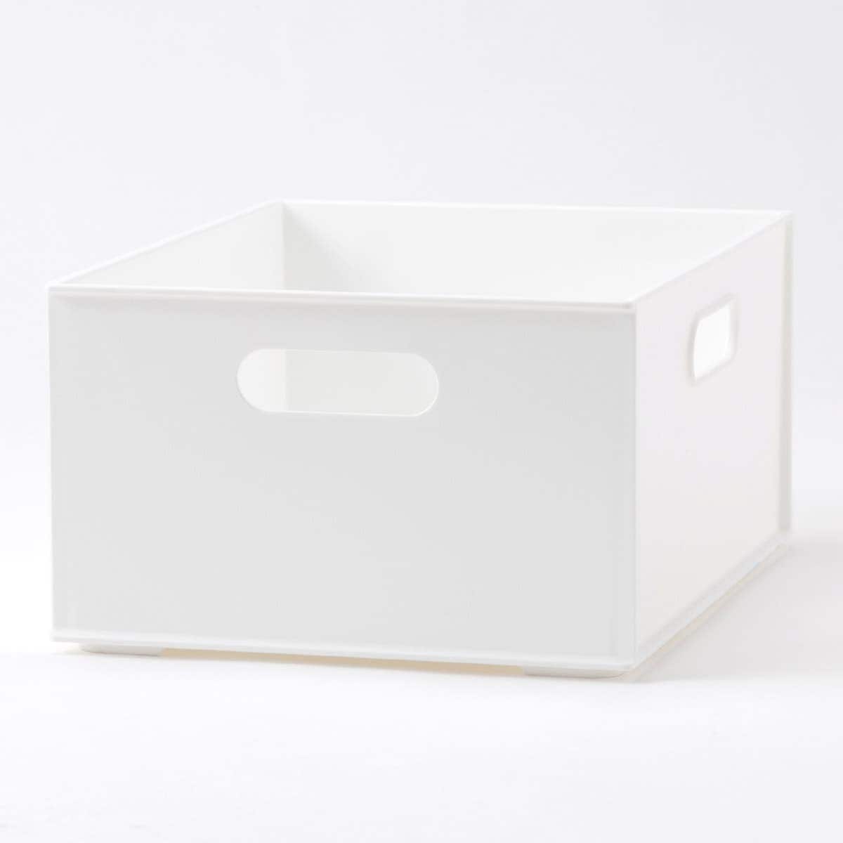 バラ柄ホワイト☆収納ボックス 収納BOX 蓋付き(ハナガラ ホワイト) | ニトリネット【公式】 家具
