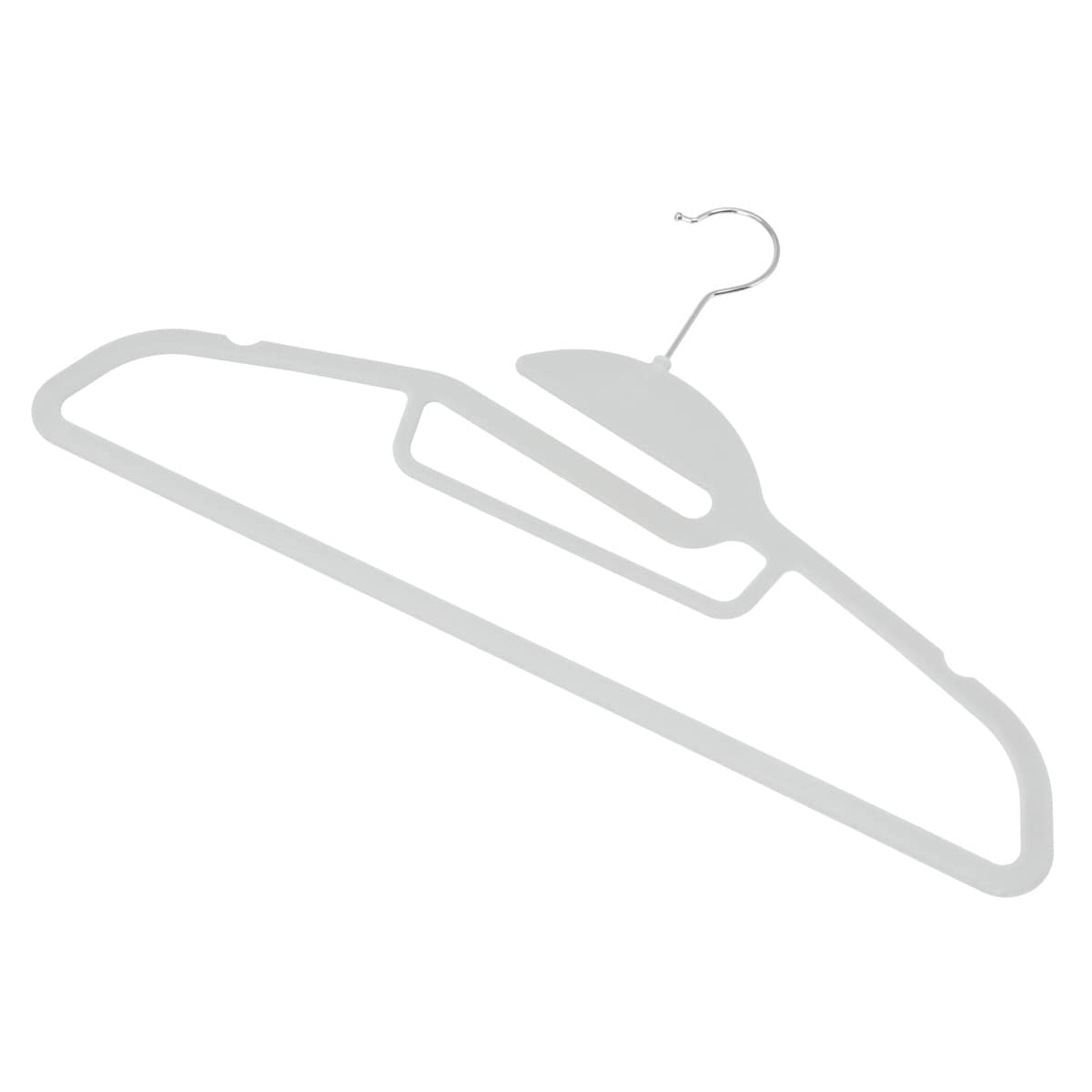 フロッキーハンガー 5本組(グレー)