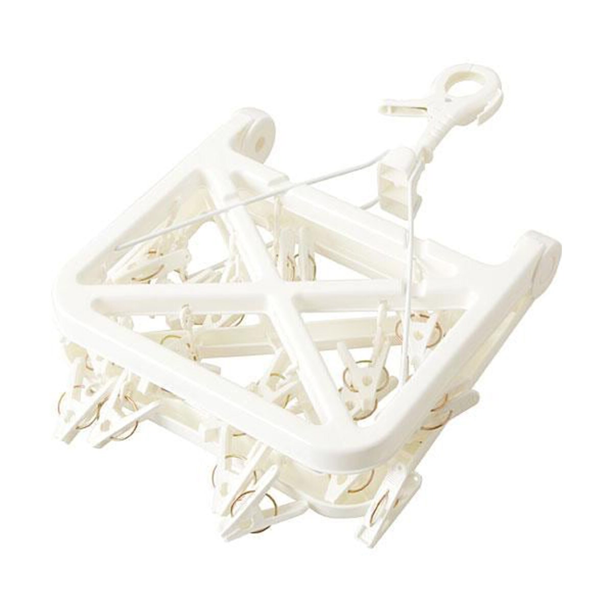 折りたたみ角ハンガー(24ピンチ NW)