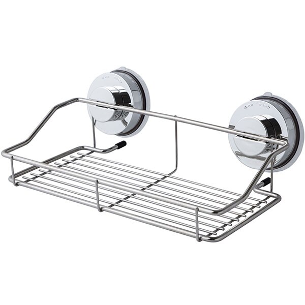 強力ジェル吸盤 ステンレスワイヤーラック クレド (W250)