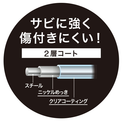 【エントリーでP5倍】 ワイヤーバスラック ルアット 2段   【1年保証】