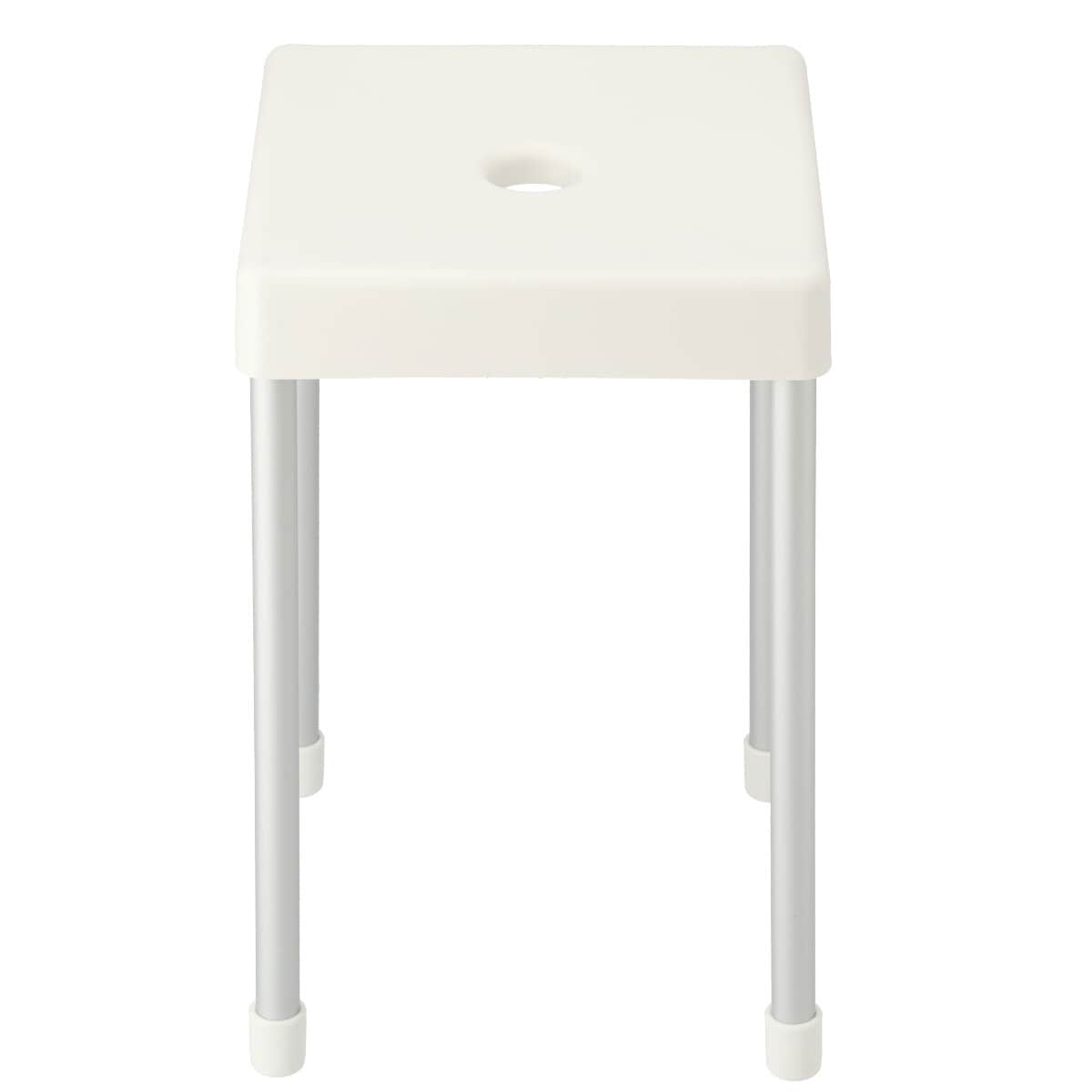 軽くて洗いやすいアルミ脚 抗菌風呂いす(ソリノ ホワイト)