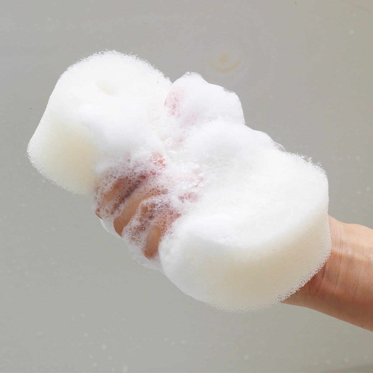 お風呂のスポンジ ダブル・W