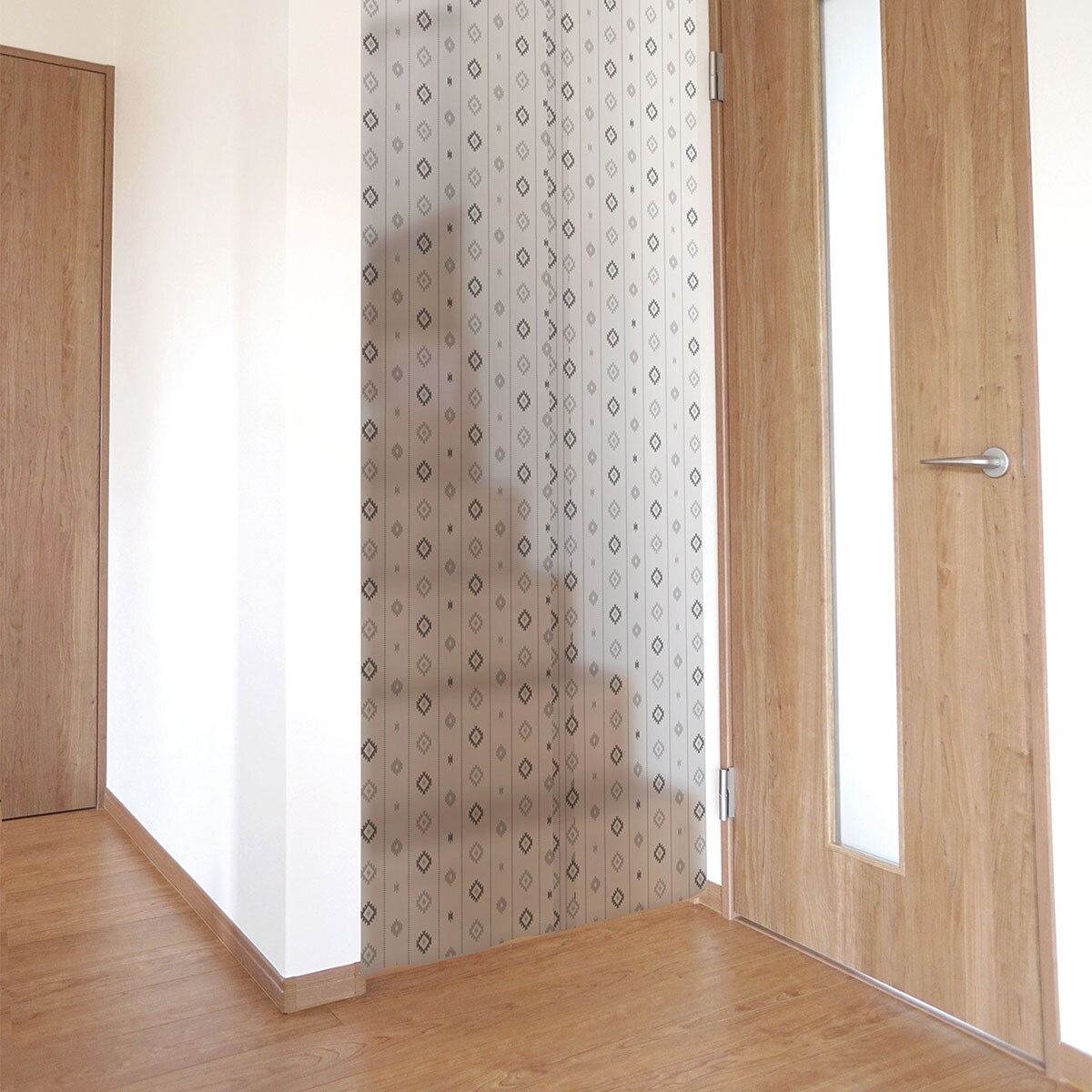 ペット用間仕切り(90×250cm 幾何柄)