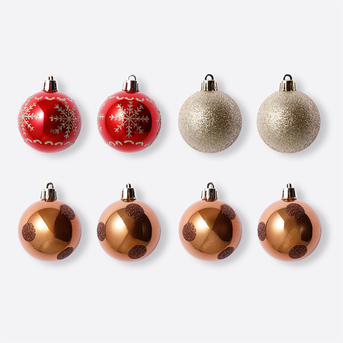 ボール8P(レッドブラウン n3KR)　ニトリ