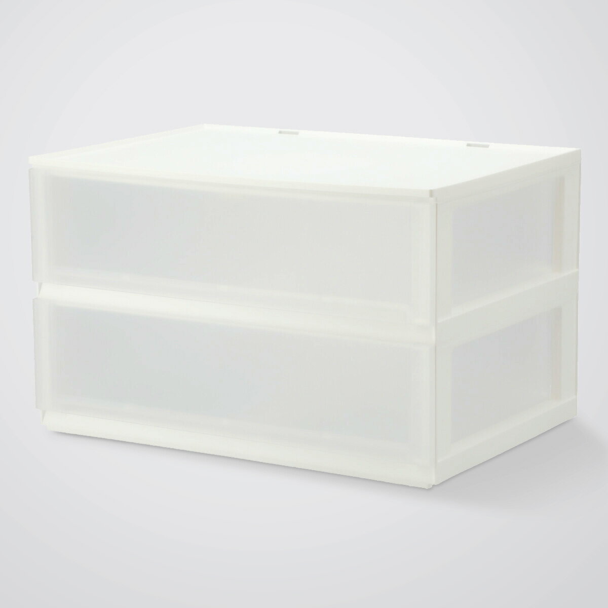 【期間限定価格：08/10〜09/05】 [幅38.9cm]引出し Nインボックス レギュラー 2段/引出し2個 クリア ニトリ 【玄関先迄納品】 【1年保証】 〔合計金額11000円以上送料無料対象商品〕