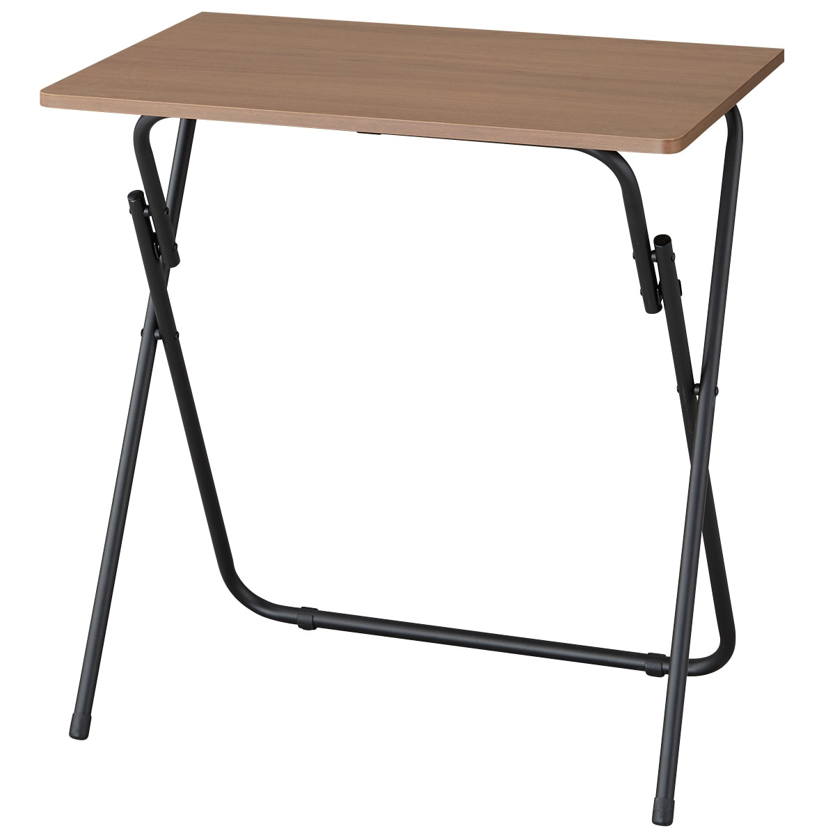ニトリの[幅70cm] 折りたたみテーブル(7070 ミドルブラウン FT2)   【1年保証】(机・デスク)