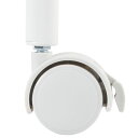 STANDARD用19φパイプ用 キャスター 4個セット (ホワイト) ニトリ 【玄関先迄納品】