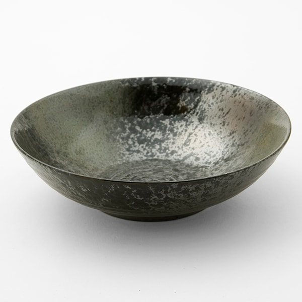 麺皿　緑吹天目 (MT-53) ニトリ 【玄関先迄納品】のサムネイル