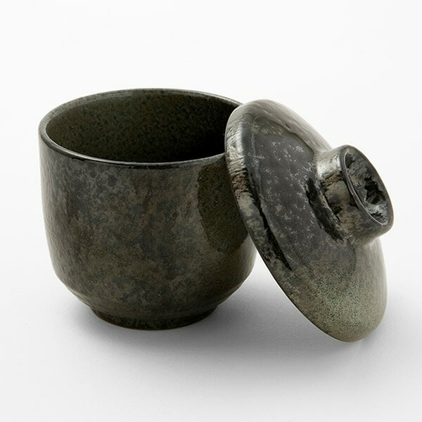 蒸碗　緑吹天目 (MT-195)