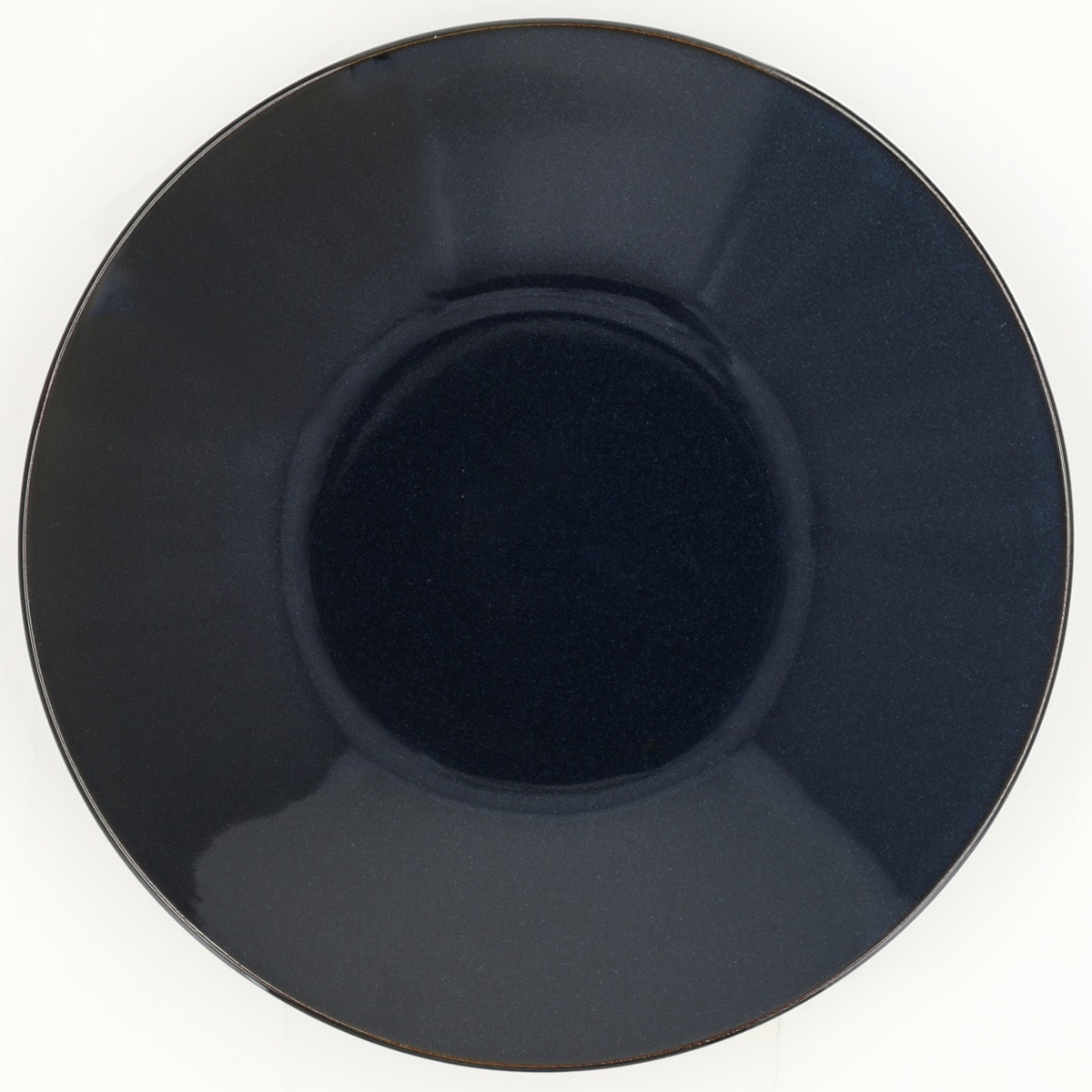 超軽量深皿　カル：エクレ　ネイビー(24cm) 軽量 食器  シンプル   【1年保証】