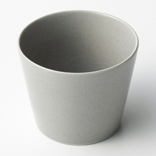 フリーカップ　カル：エクレ　銀灰釉 軽量 食器  シンプル