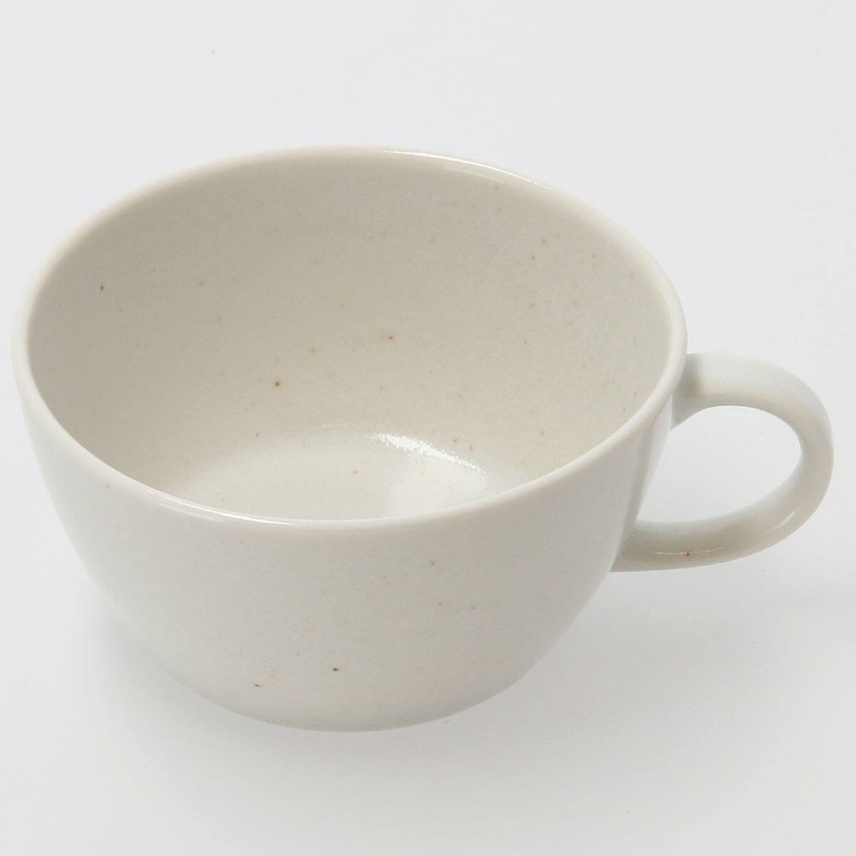 超軽量スープカップ　カル：エクレ (白唐津) 軽量 食器 おしゃれ シンプル　カルエクレ　【玄関先迄納品】 ニトリ nitori-10260667 ニトリ サンプル画像2