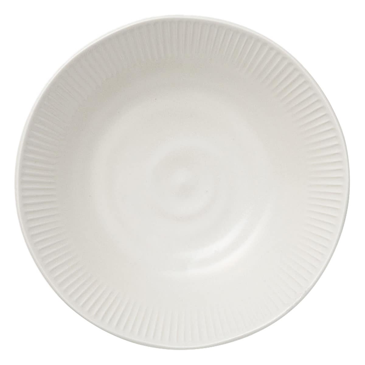 超軽量深皿 カル：エクレSG (ホワイト)