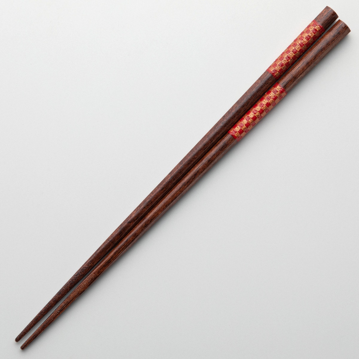ニトリの持ちやすい八角箸(市松織 レッド 23cm)   【1年保証】(キッチン)